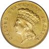 Image 1 : 1864 $3 AU53 PCGS. The 1864 three dollar gold is popul