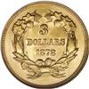 Image 2 : 1878 $3 MS62 NGC. As the most plentiful mintage of the
