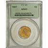 Image 3 : 1887 $3 MS63 PCGS. Although its mintage of 6,000 piece