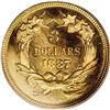 Image 2 : 1887 $3 PR65 PCGS. Many examples were saved of this pr