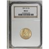 Image 1 : 1891-CC $5 MS61 NGC. A boldly struck Carson City type
