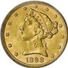 Image 1 : 1898 $5 MS65 PCGS. As might be expected from its 633,4