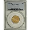 Image 3 : 1906-D $5 MS65 PCGS. This satiny tan-gold Gem has a sm