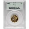 Image 3 : 1904 $5 PR63 PCGS. The 1904 proof half eagle comes wit