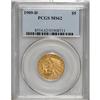 Image 1 : 1909-D $5 MS62 PCGS. Boldly struck save for a soft min
