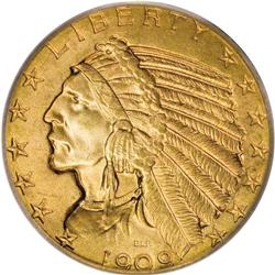1909-D $5 MS64 PCGS. This date is considered to be the