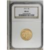 Image 1 : 1911 $5 MS62 NGC. Lightly abraded overall with pleasin