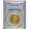 Image 1 : 1845-O $10 AU50 PCGS. Breen-6870. The date is obviousl