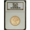 Image 1 : 1881 $10 MS63 NGC. Select and well struck with lustrou