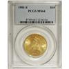 Image 1 : 1901-S $10 MS64 PCGS. This thoroughly lustrous near-Ge