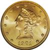 Image 1 : 1901-S $10 MS66 PCGS. Although the ''01-S eagle is con