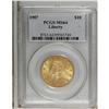 Image 1 : 1907 $10 MS64 PCGS. The final year of issue for the Li