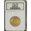 Image 1 : 1909 $10 MS61 NGC. The bright green-gold surfaces are