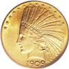 Image 1 : 1909 $10 MS64 PCGS. The 1909 is a better date in Uncir