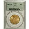 Image 3 : 1910-D $10 MS65 PCGS. Housed in an older green-label P