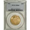 Image 1 : 1926 $10 MS64 PCGS. This Indian gold type coin has boo
