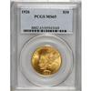 Image 3 : 1926 $10 MS65 PCGS. This khaki-gold Gem has dynamic ca