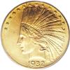 1932 $10 MS65 PCGS. Highly lustrous surfaces character