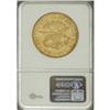 Image 2 : 1850 $20 XF40 NGC. A subtly lustrous orange-gold repre