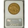 Image 4 : 1851-O $20 AU53 NGC. Pleasing green-gold color with tr