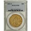Image 1 : 1852-O $20 VF35 PCGS. Luster shimmers from the reverse