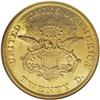 Image 2 : 1854 $20 Large Date MS60 NGC. Two different date sizes