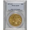 Image 4 : 1872-CC $20 AU53 PCGS. Though not so elusive as the fa