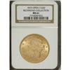 Image 1 : 1873 $20 Open 3 MS61 NGC. Ex: Richmond Collection. Ric