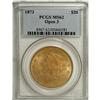 Image 3 : 1873 $20 Open 3 MS62 PCGS. The Open 3 1873 is the most