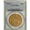 Image 3 : 1874-S $20 MS61 PCGS. A second Uncirculated example of