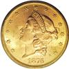 Image 1 : 1876-S $20 MS62 PCGS. A trebly popular issue, as a rep