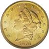 Image 3 : 1876-S $20 MS62 PCGS. A trebly popular issue, as a rep