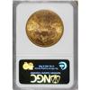 Image 2 : 1883-S $20 MS62 NGC. A somewhat scuffy appearance on t
