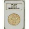 Image 3 : 1885-CC $20 AU50 NGC. Carson City Mint Superintendent