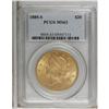 Image 3 : 1885-S $20 MS63 PCGS. Like many of its brethren, this