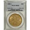 Image 1 : 1888-S $20 MS62 PCGS. Although this date ranks among t