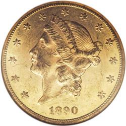 1890-CC $20 MS60 NGC. Jeff Garrett and Ron Guth (2006)