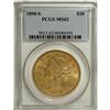 Image 1 : 1890-S $20 MS62 PCGS. A bright, frosty appearance is o