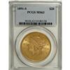 Image 3 : 1891-S $20 MS63 PCGS. An issue that is available in Mi