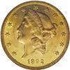 Image 1 : 1892 $20 AU58 NGC. Only 4,430 business strikes of this