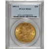 Image 1 : 1892-S $20 MS62 PCGS. This is a solidly Mint State exa