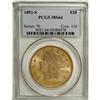 Image 3 : 1892-S $20 MS64 PCGS. A boldly struck coin that displa
