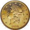 Image 1 : 1895 $20 MS64 PCGS. An attractive honey-gold near-Gem