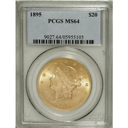 1895 $20 MS64 PCGS. With the majority of this issue sh