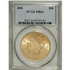 Image 1 : 1895 $20 MS64 PCGS. With the majority of this issue sh