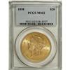 Image 1 : 1898 $20 MS62 PCGS. This low-availability date has ple