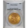 Image 1 : 1900 $20 MS64 PCGS. Lovely olive and peach toning is i
