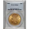 Image 1 : 1900 $20 MS64 PCGS. Sharply struck, with pleasing lust