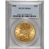 Image 1 : 1900 $20 MS64 PCGS. The 1900 twenty dollar is one of t