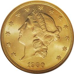 1900-S $20 MS64 NGC. Repatriations of this issue in th